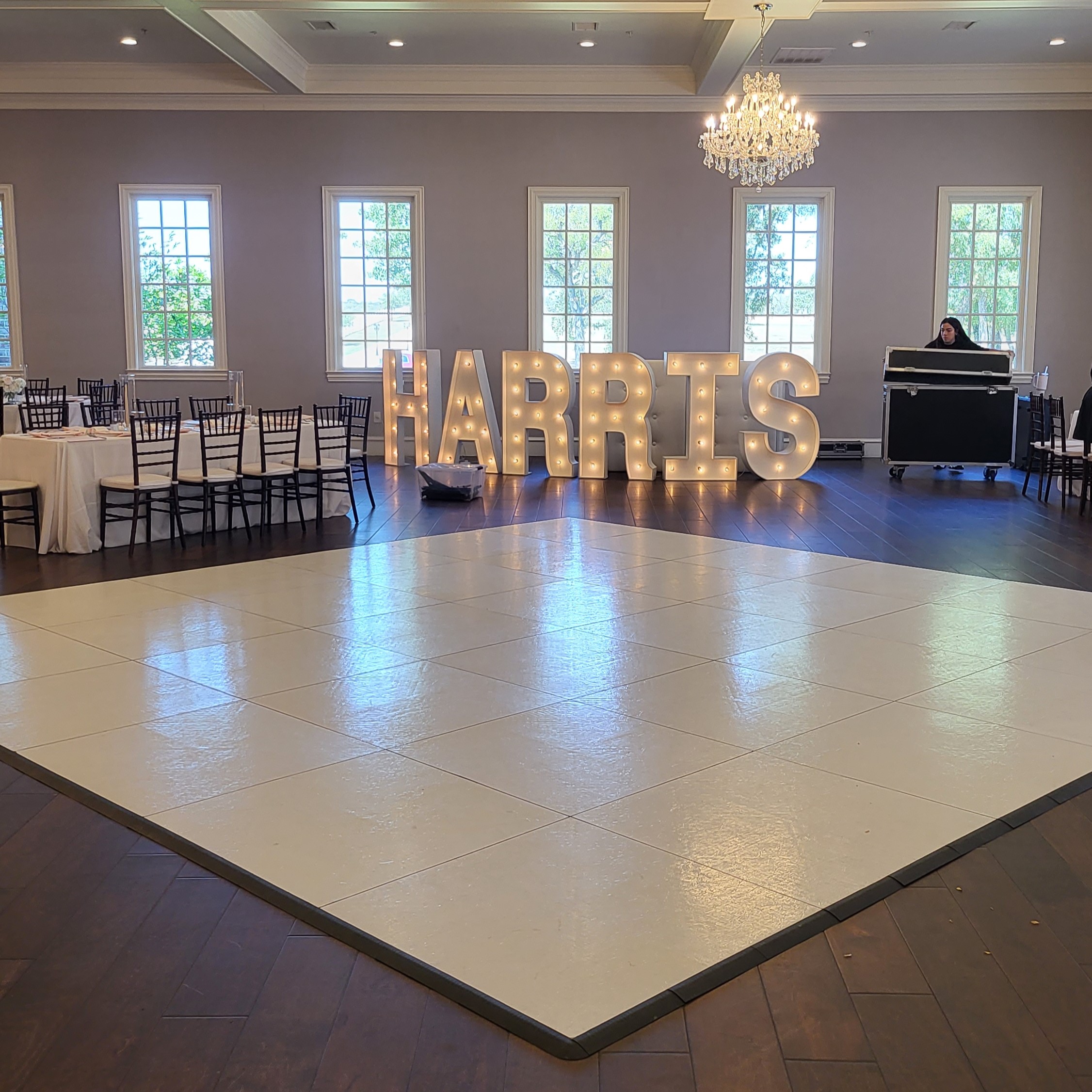 White Panel Dancefloor 2